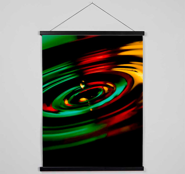 Liquid Ripple Hanging Poster - Wallart-Direct UK