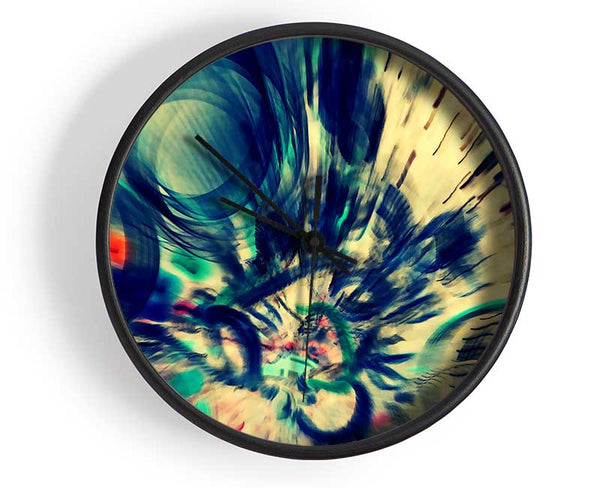 Abstraction Clock - Wallart-Direct UK