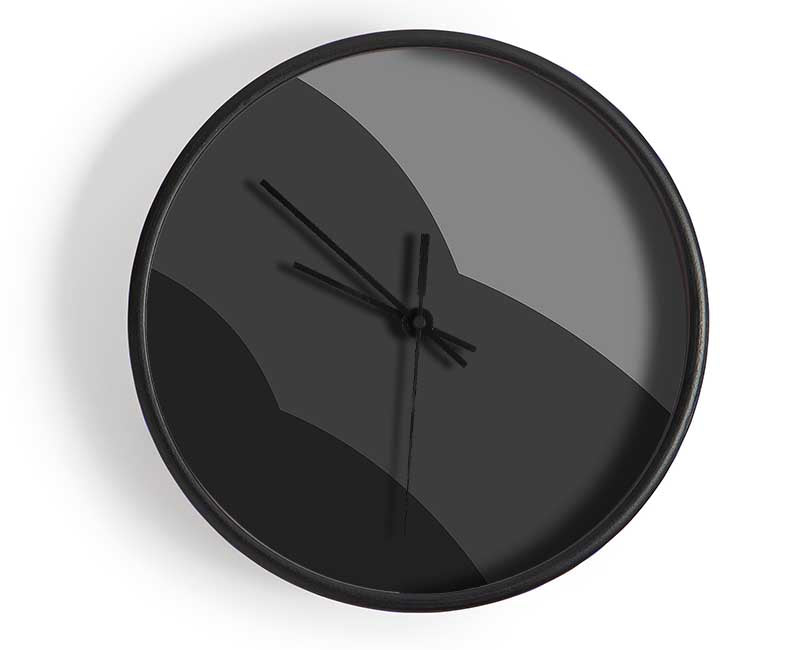 Black Cloud Clock - Wallart-Direct UK