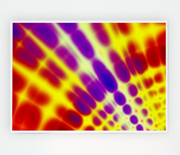 Blazing Aura Print Poster Wall Art