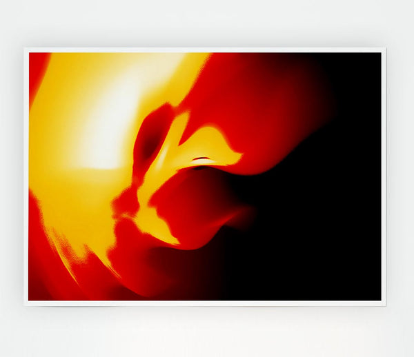 Blazing Glory Print Poster Wall Art