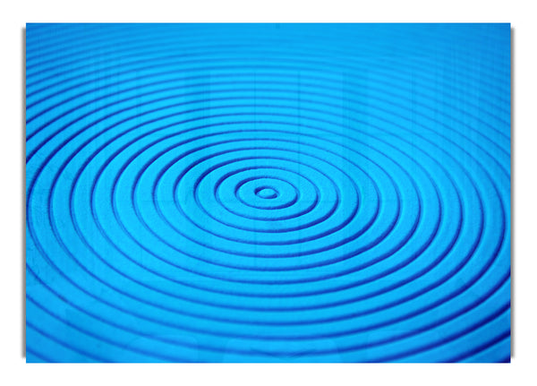 Blue Crop Circle