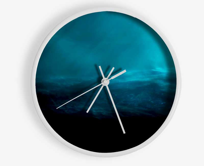 Blue Heaven Clock - Wallart-Direct UK