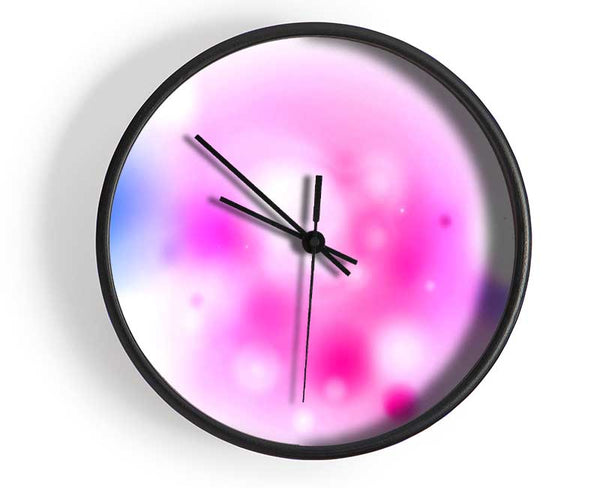 Blurred Colours Clock - Wallart-Direct UK