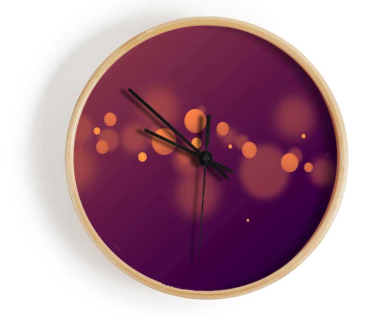 Golden Sparkle Clock - Wallart-Direct UK