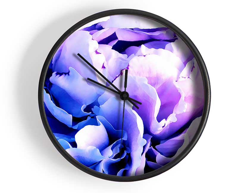 Carnation Beauty Clock - Wallart-Direct UK