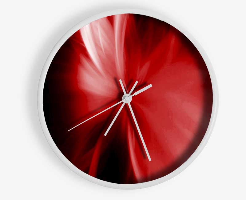 Celestial Core Red Clock - Wallart-Direct UK