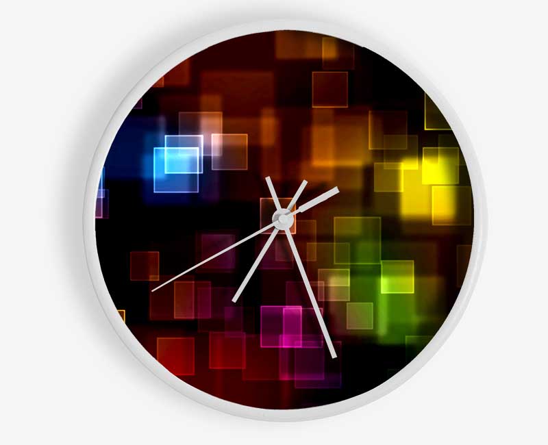 Christmas Haze Clock - Wallart-Direct UK