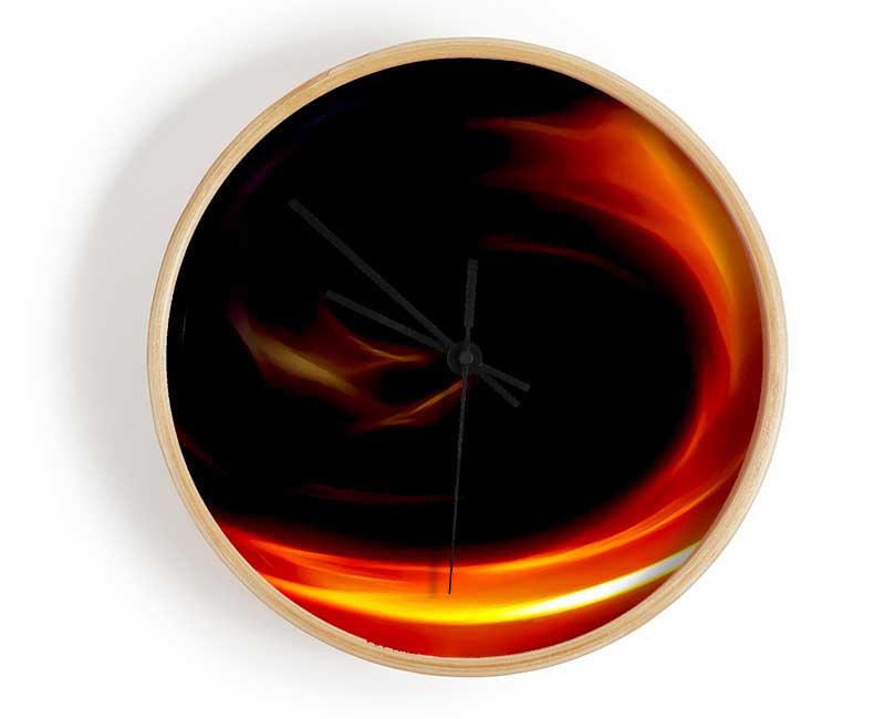 Circle Of Fire Clock - Wallart-Direct UK