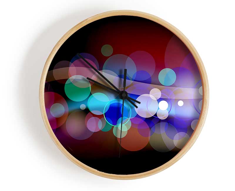 Circles Of Creation Clock - Wallart-Direct UK