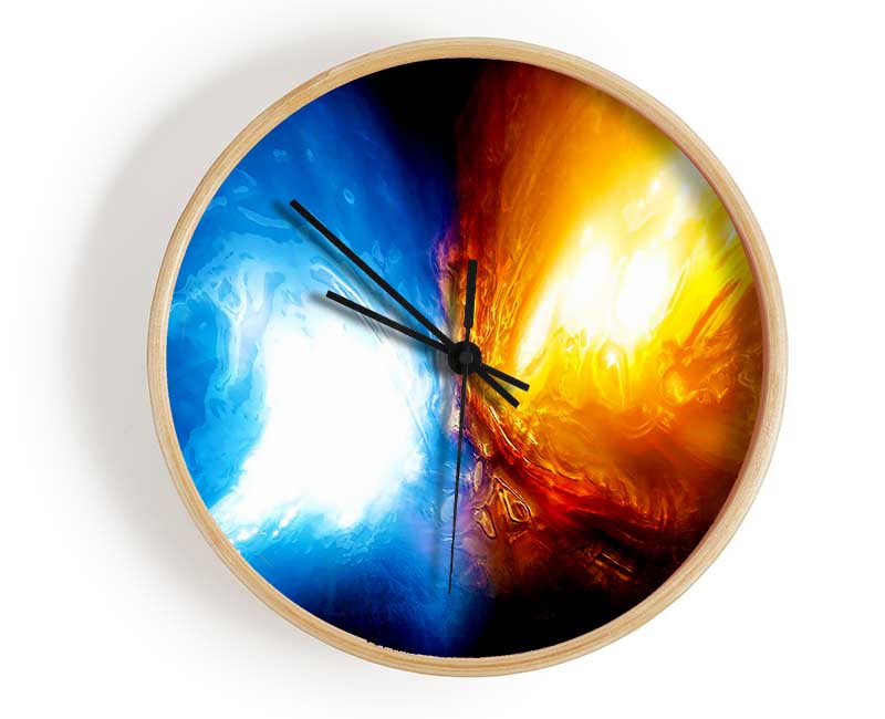 Collision Clock - Wallart-Direct UK