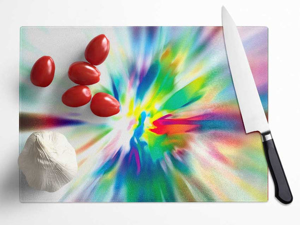 Colour Fusion Glass Chopping Board