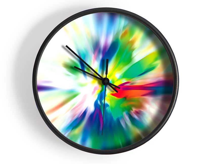 Colour Fusion Clock - Wallart-Direct UK