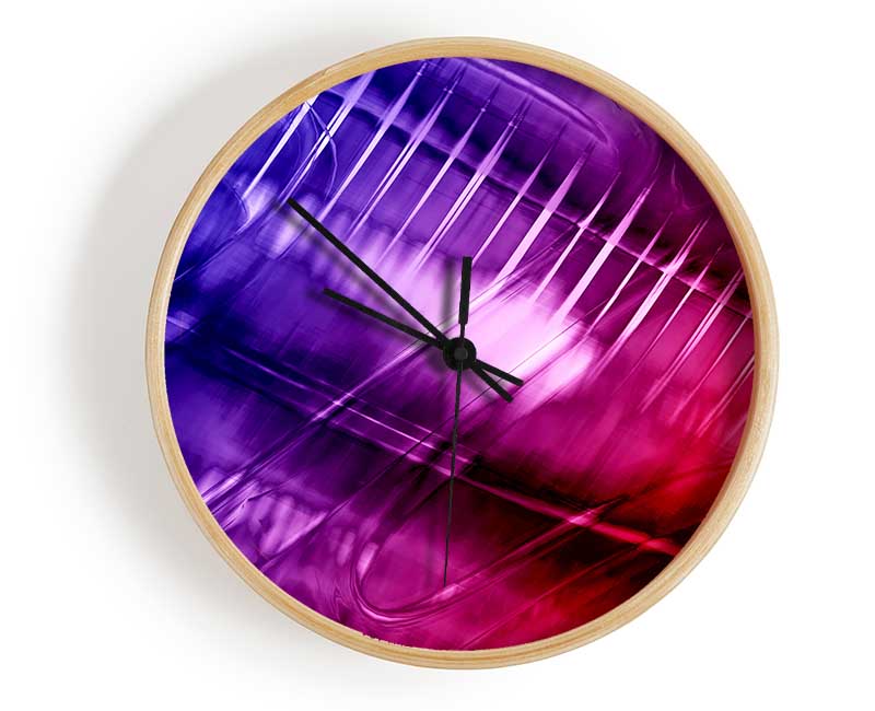 Colour Intent Clock - Wallart-Direct UK