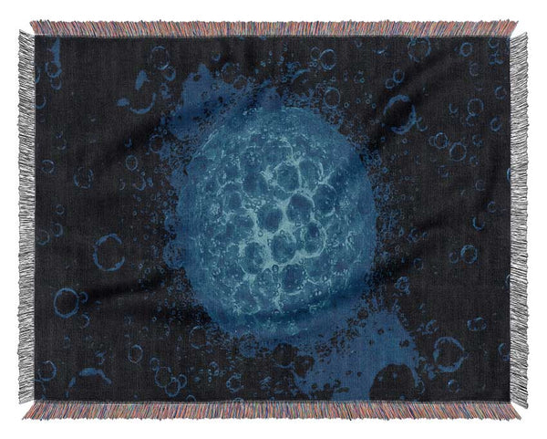 Deep Under The Ocean Woven Blanket