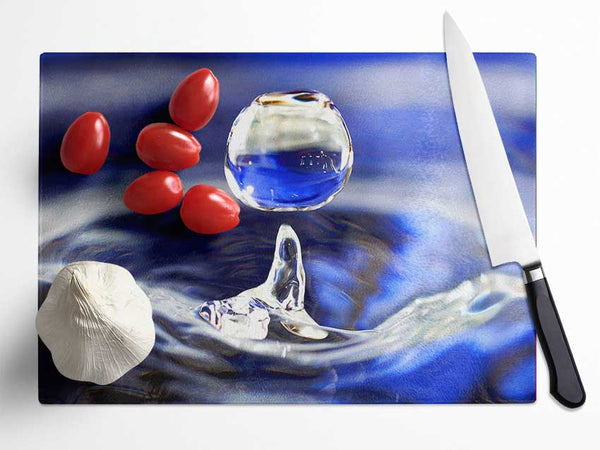 Drop Glass Chopping Board