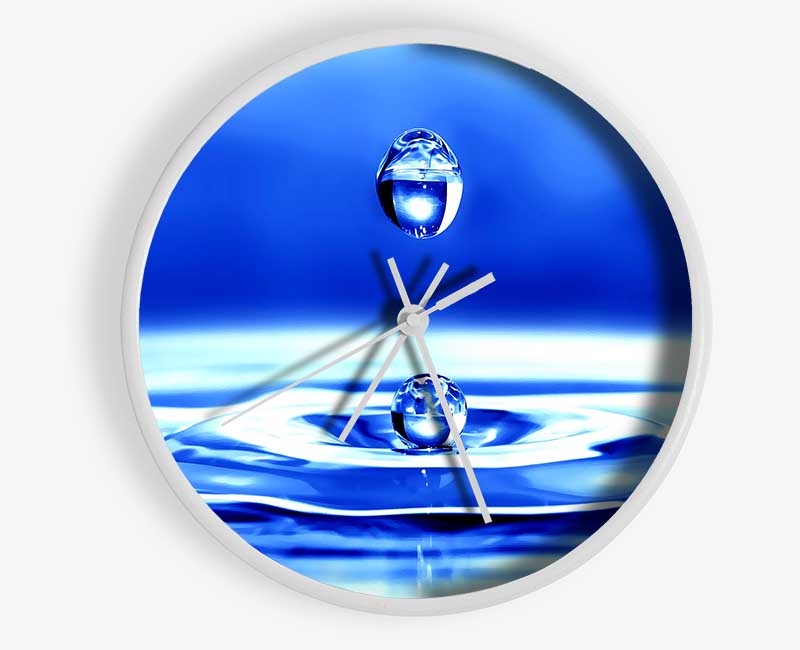 Droplet Twin Clock - Wallart-Direct UK