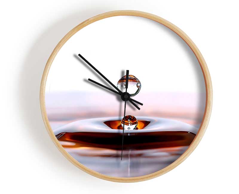 Liquid Droplet Clock - Wallart-Direct UK