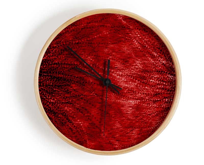 Duo Red Clock - Wallart-Direct UK