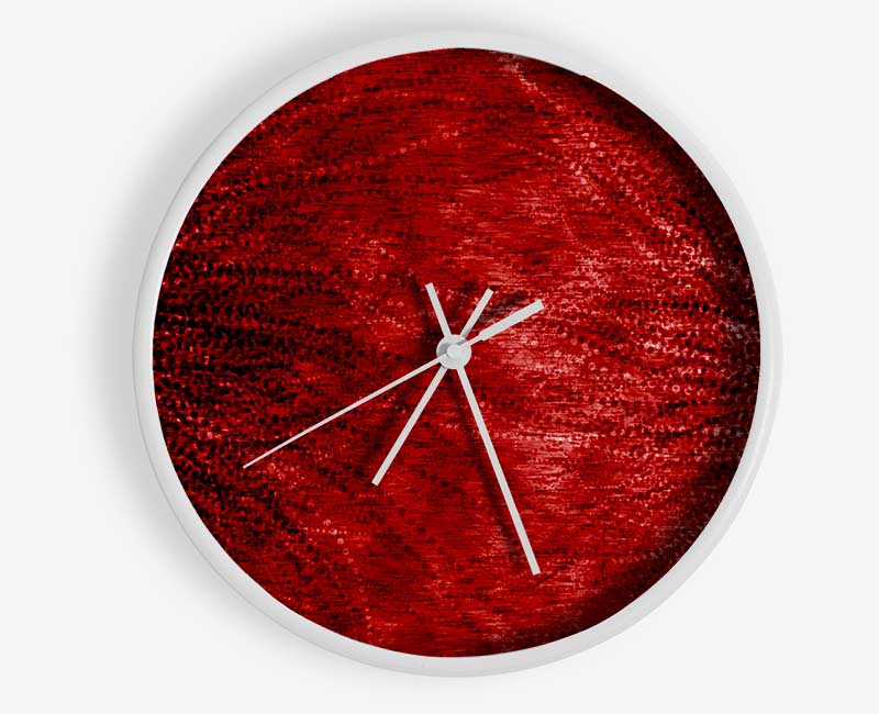 Duo Red Clock - Wallart-Direct UK