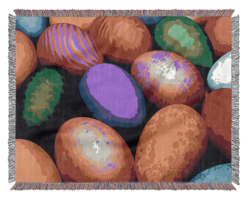 Easter Egg Hunt Woven Blanket