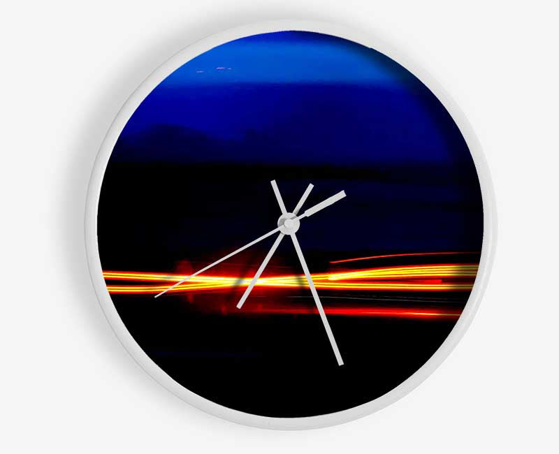 Electric Dawn Clock - Wallart-Direct UK