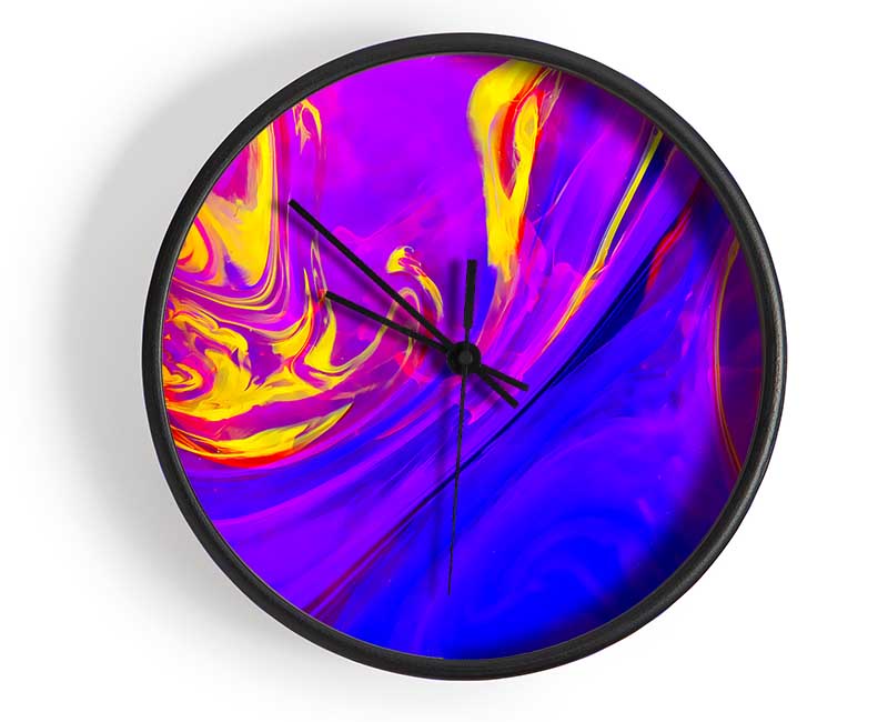 Energy Lines Clock - Wallart-Direct UK