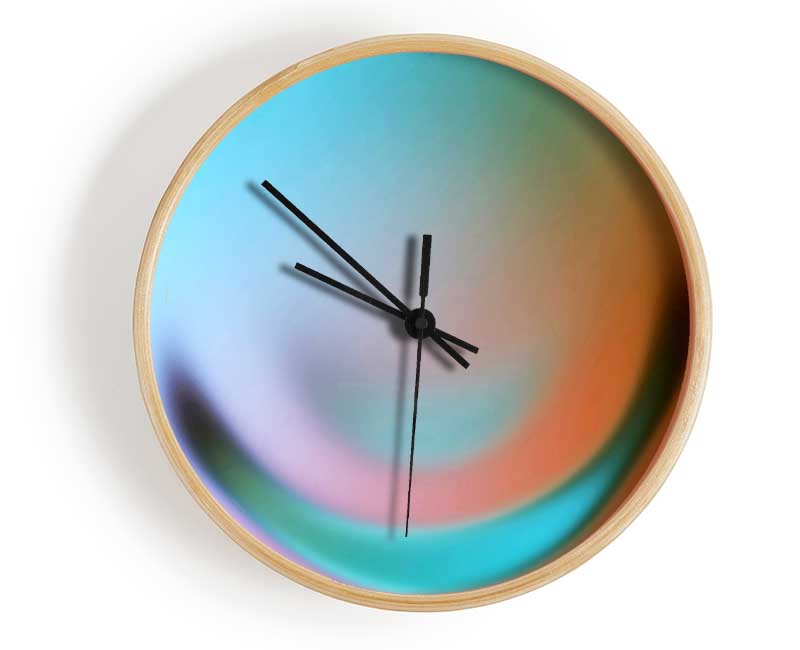 Energy Ripples Clock - Wallart-Direct UK