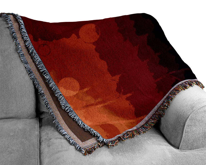 Fire And Water Woven Blanket