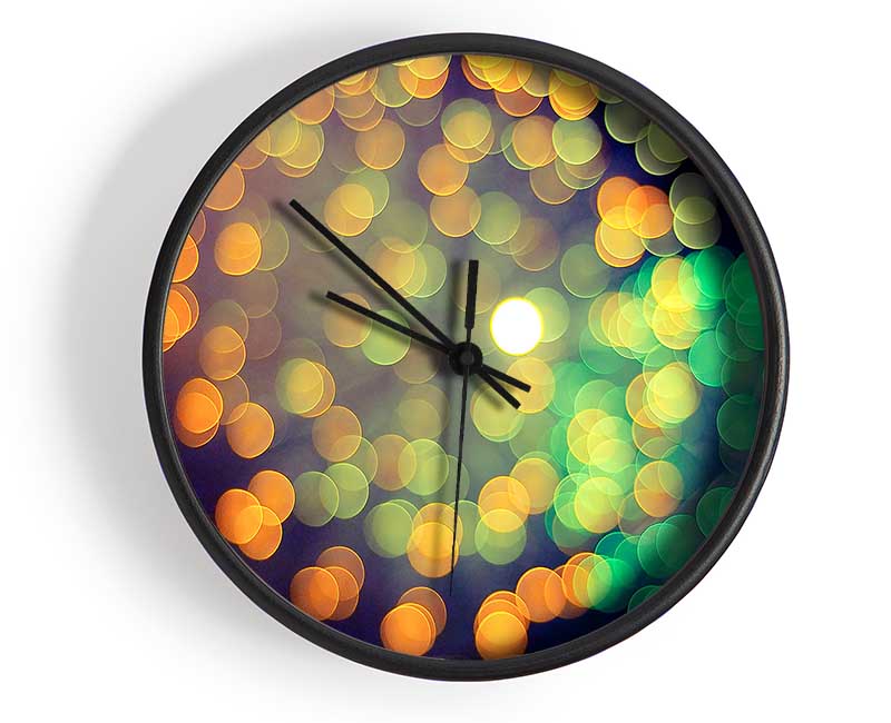 Fireworks Of Light Clock - Wallart-Direct UK