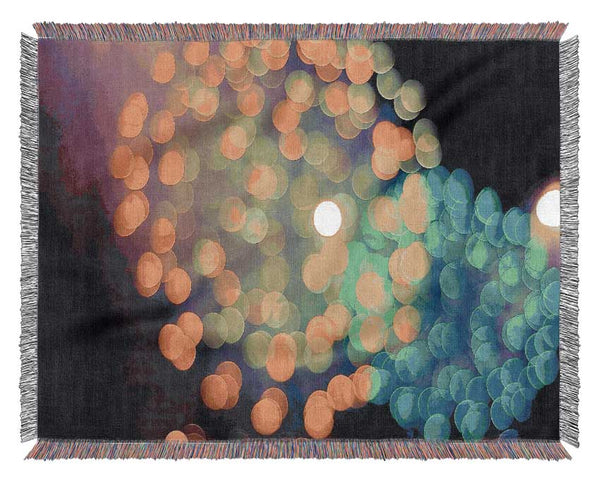 Fireworks Of Light Woven Blanket