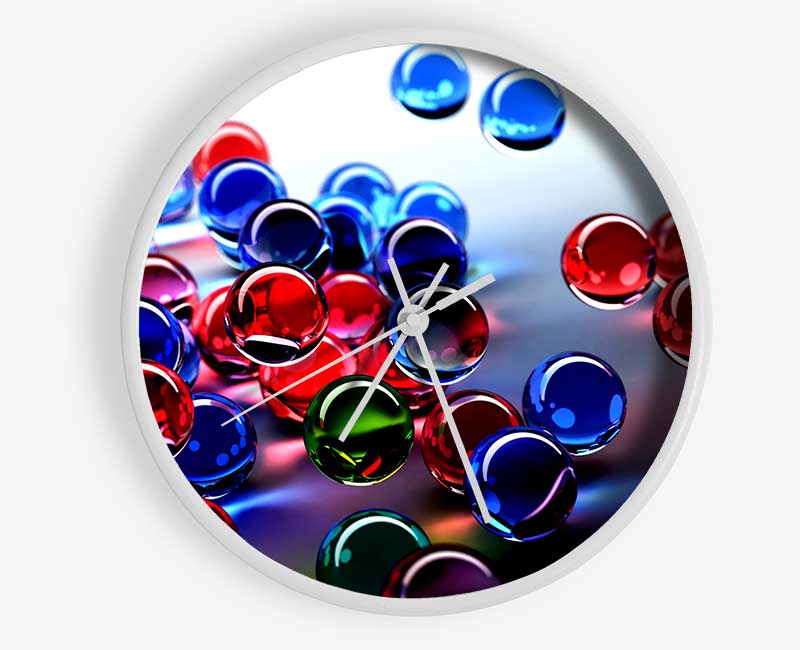 Floating Bubbles Clock - Wallart-Direct UK