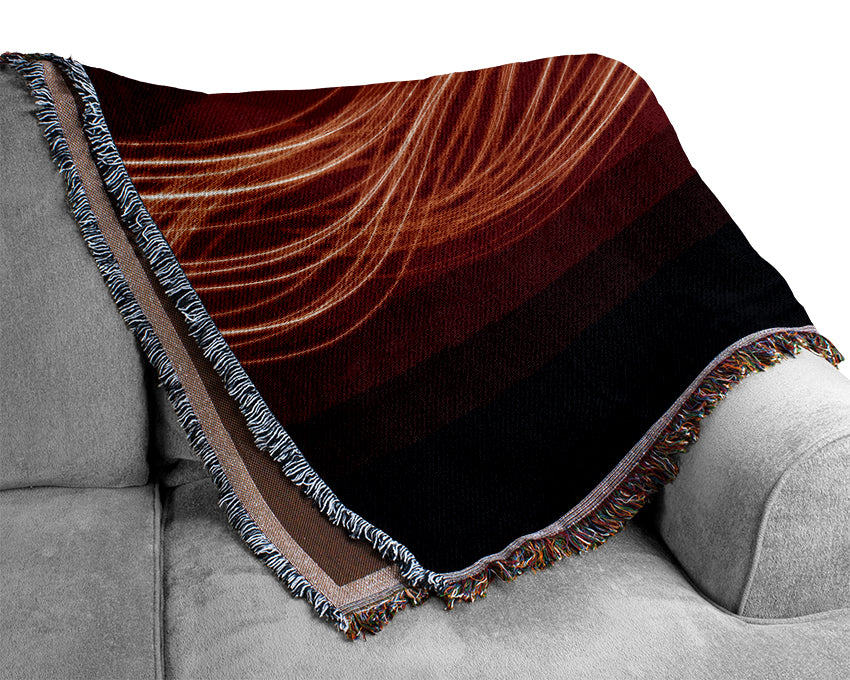 Flow Of Energy Woven Blanket