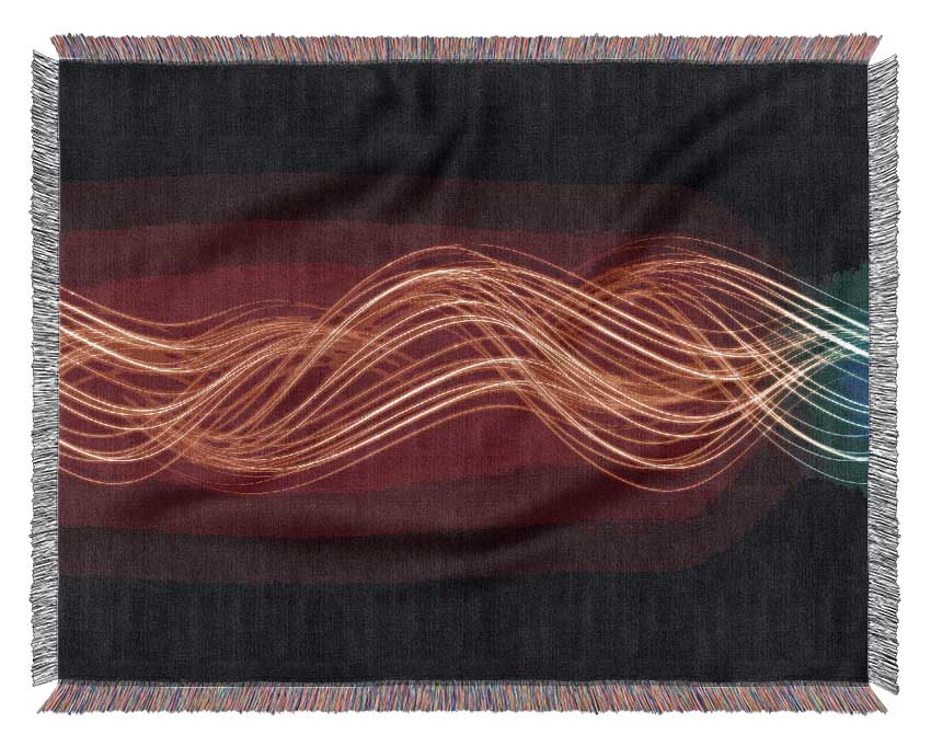 Flow Of Energy Woven Blanket