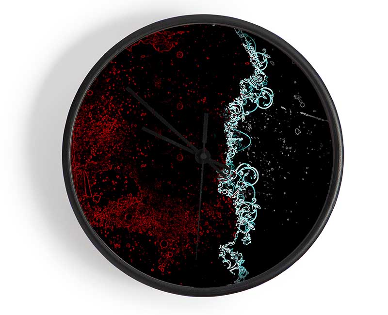 From Left To Right Clock - Wallart-Direct UK