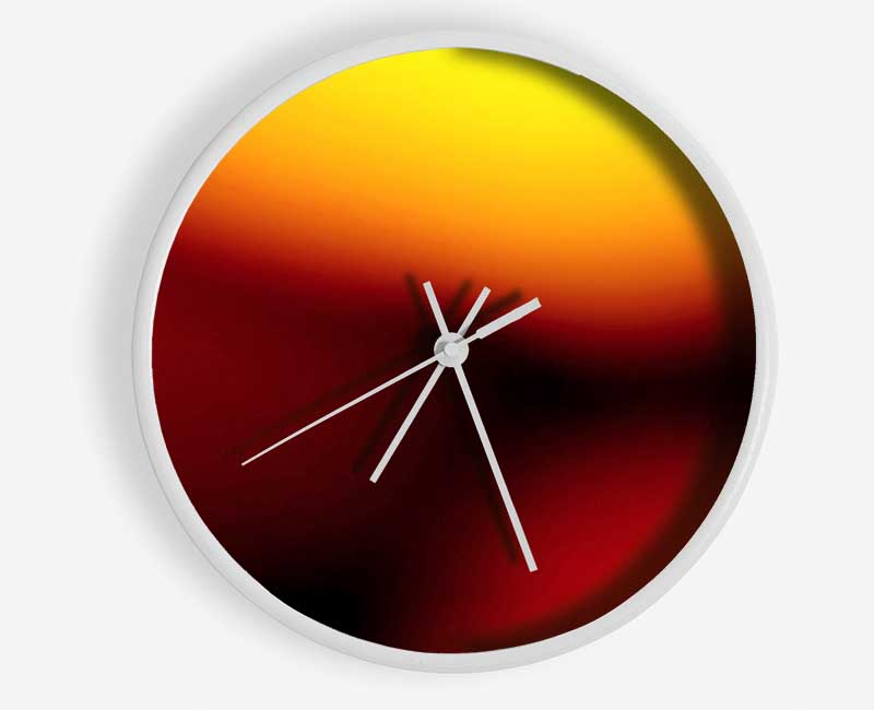 Golden Sun Clock - Wallart-Direct UK