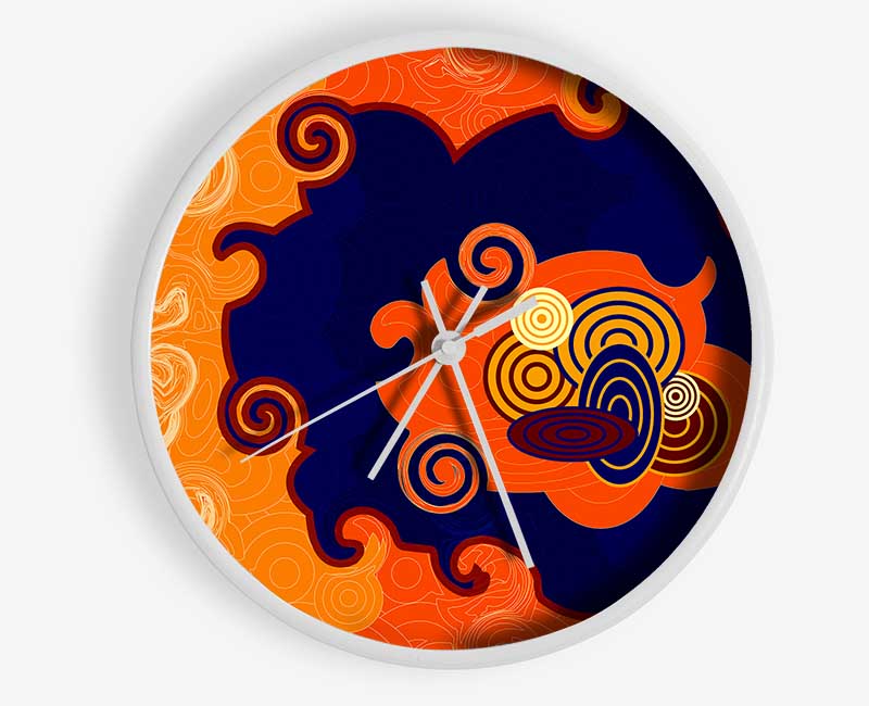 Hindu Ocean Clock - Wallart-Direct UK