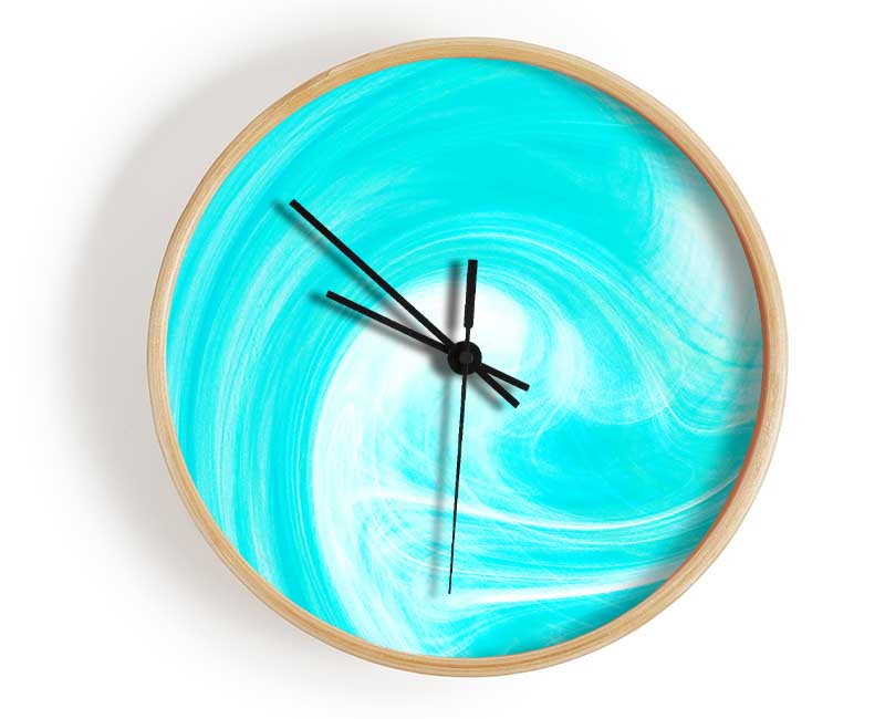 Ice Storm Clock - Wallart-Direct UK