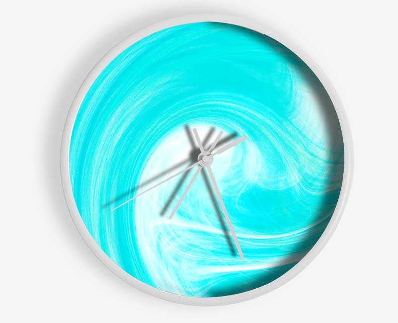 Ice Storm Clock - Wallart-Direct UK