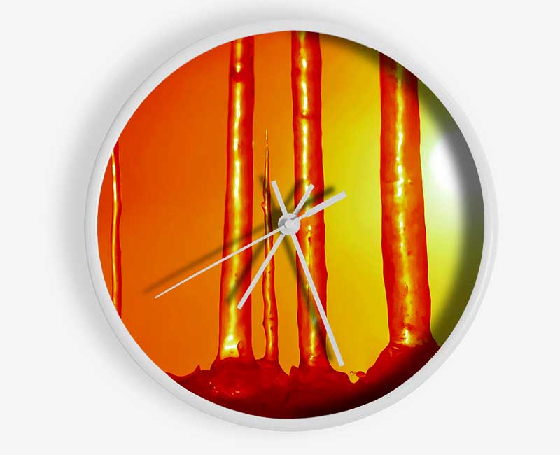 Icecap Sun Clock - Wallart-Direct UK