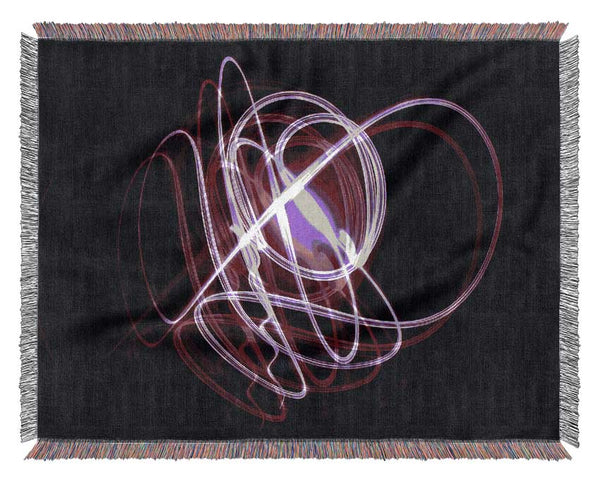 Laser Beams Woven Blanket