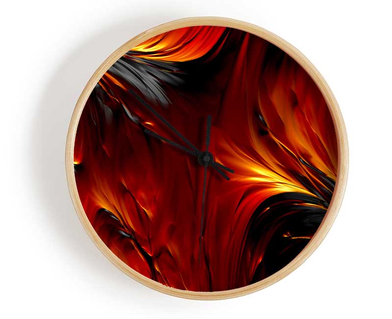 Lava Beauty Clock - Wallart-Direct UK