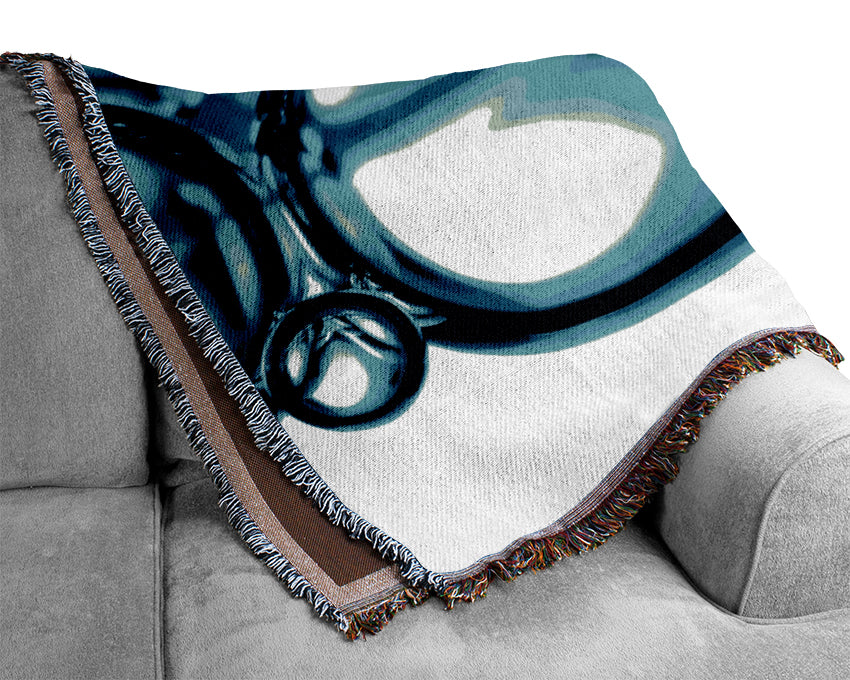 Liquid Bubbles Woven Blanket