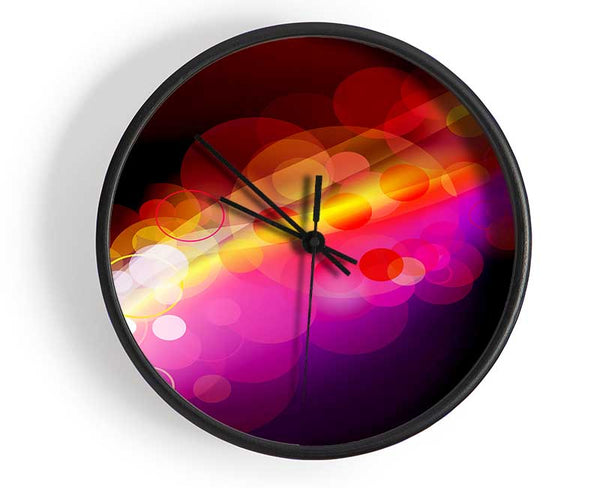 Liquid Light Clock - Wallart-Direct UK