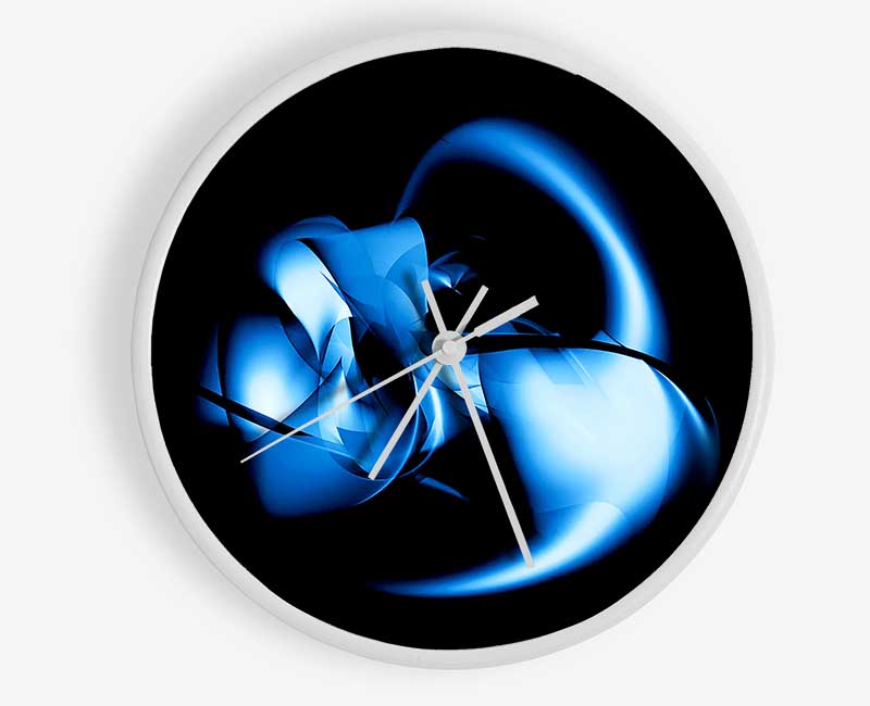 Liquid Metal Clock - Wallart-Direct UK