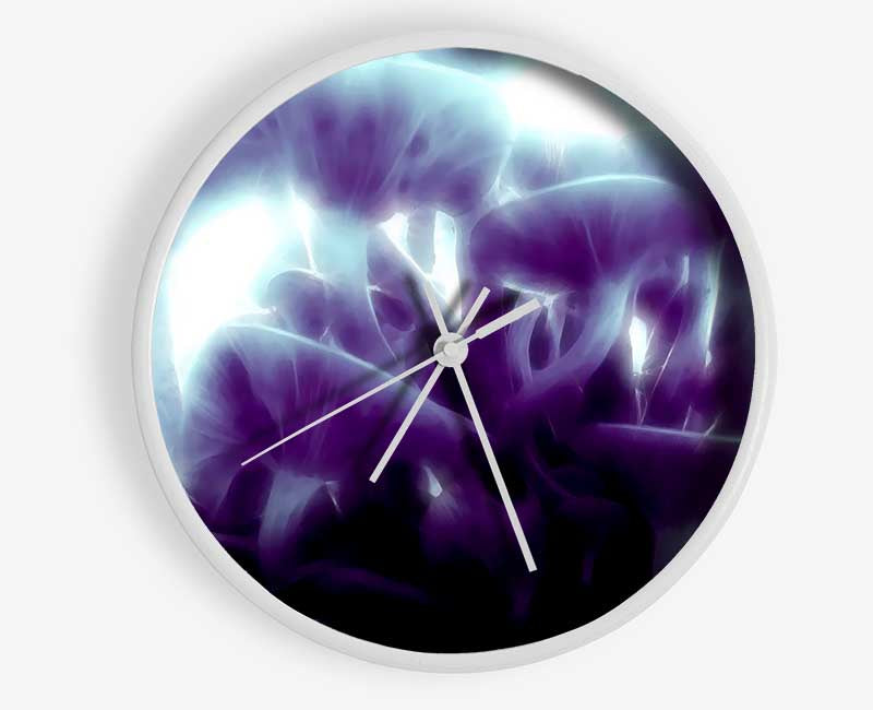 Magic Mystical Mushrooms Clock - Wallart-Direct UK