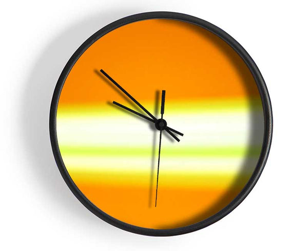 Mustard Clock - Wallart-Direct UK