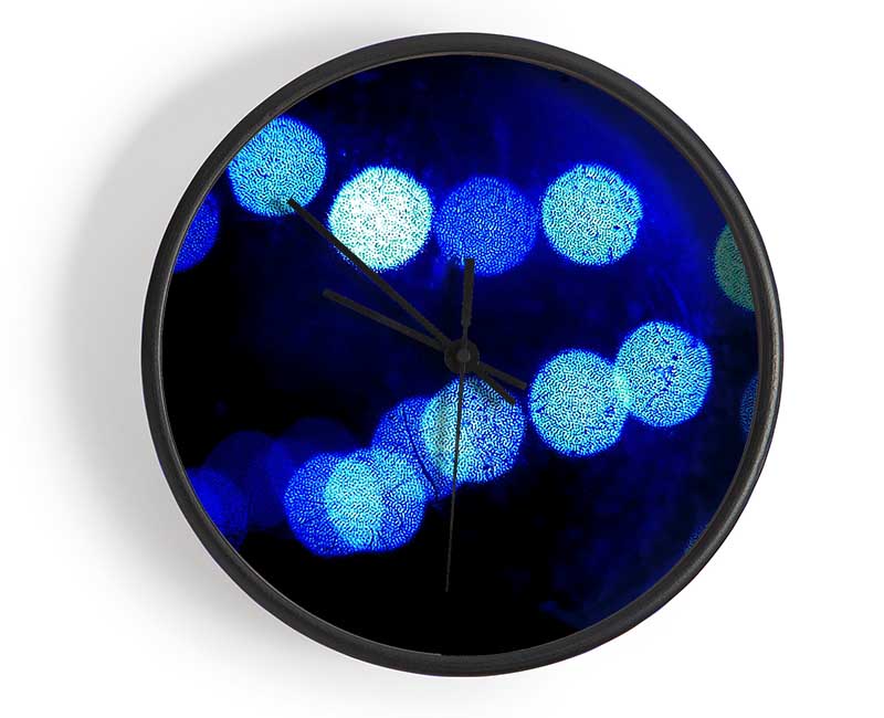 Orb Blues Clock - Wallart-Direct UK