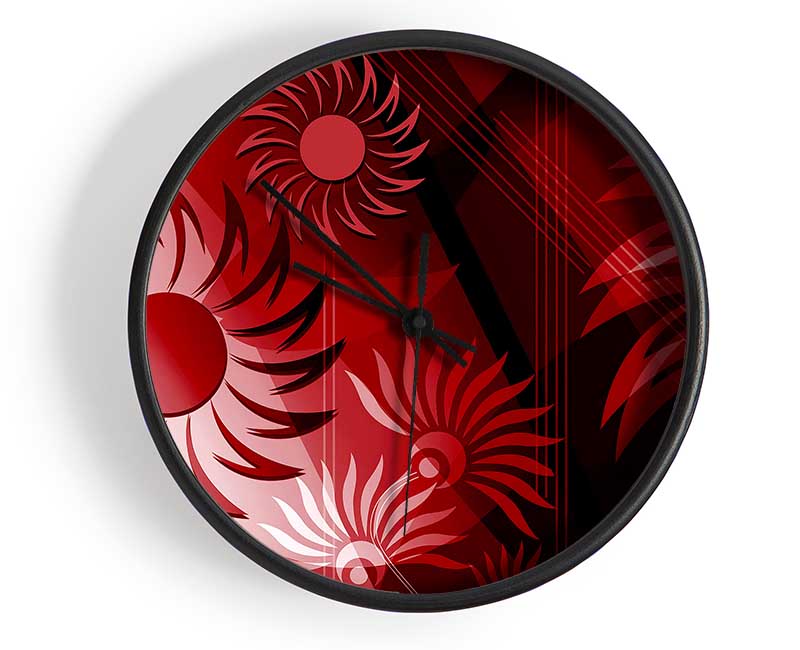 Planet Of The Suns Clock - Wallart-Direct UK