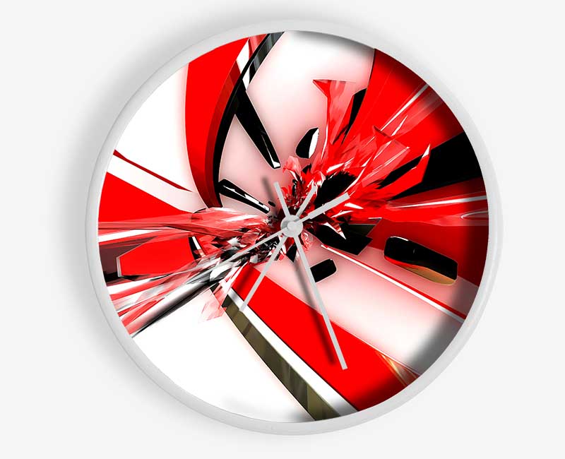 Pure Abstraction Clock - Wallart-Direct UK